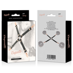 Coquette Chic Desire - Atadura Hog Tie Fantasía Cuero Vegano