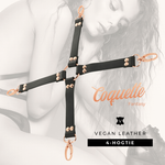 Coquette Chic Desire - Atadura Hog Tie Fantasía Cuero Vegano