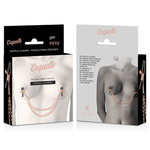 Coquette Chic Desire - Clipes de Bicos de Metal Fantasy Com Corrente