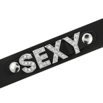 Coquette Chic Desire - Gargantilla Sexy de Cuero Vegano