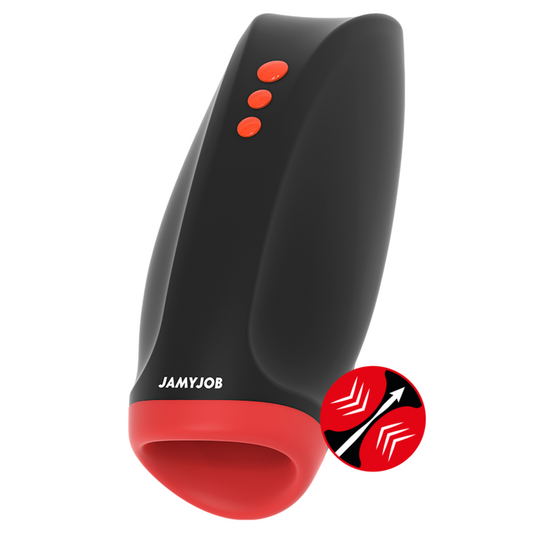 Jamyjob Masturbador Novax con Vibración y Compresión