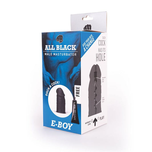 All Black Mastubador E-boy