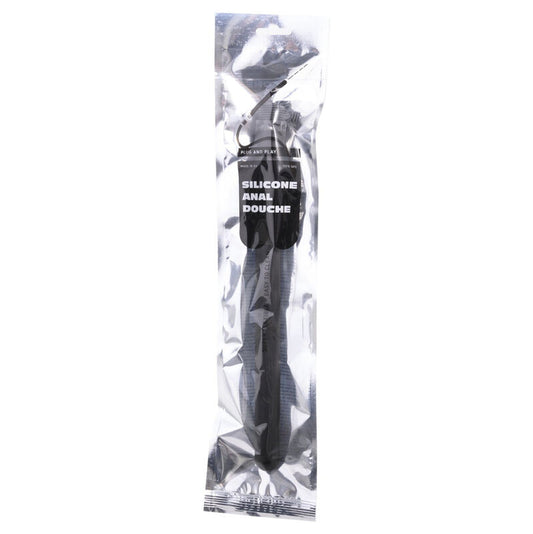 All Black Duche Anal Dobrvel Silicone 27 Cm