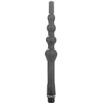All Black Silicone Anal de Chuveiro de Fresas 27 Cm