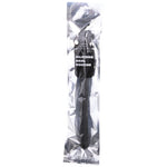 All Black Silicone Anal de Chuveiro de Fresas 27 Cm