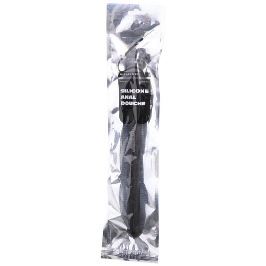 All Black Mega Ripple Shower Anal Silicone 28,5 Cm