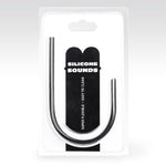 Sonda uretral de silicona All Black de 10 mm