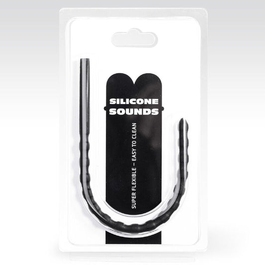 All Black Sonda Uretral de Silicone 6/8 Mm