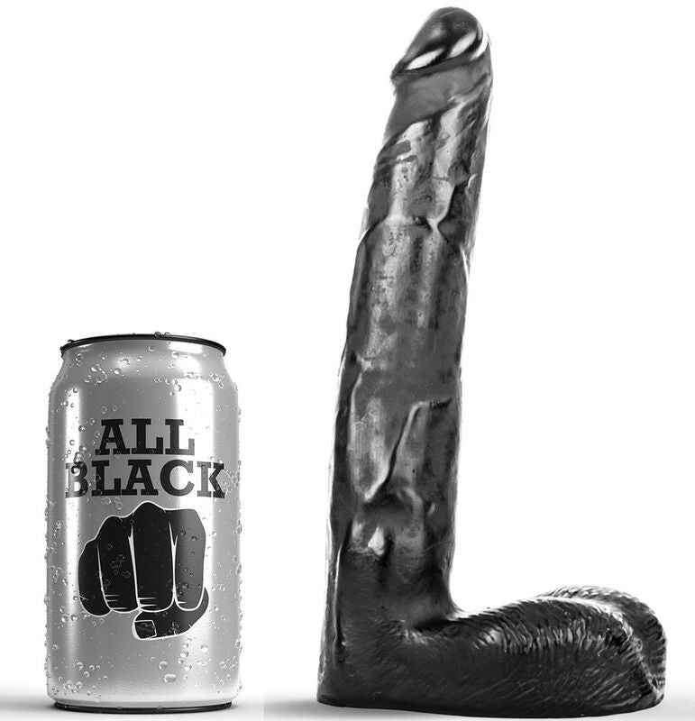 Dildo Negro Realista de 21 cm