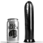 Dildo negro de 19 cm