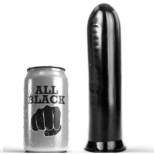 Dildo negro de 19 cm