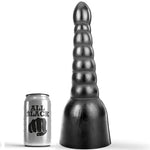 Dildo negro de 34 cm