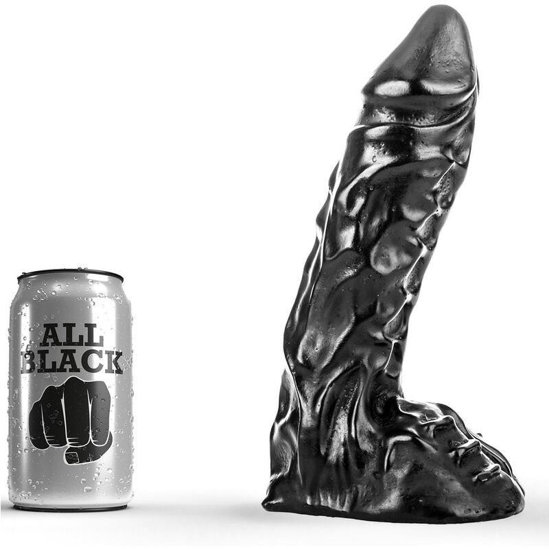 Dildo negro 23 cm