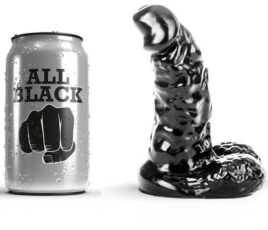 All Black Dildo 13 Cm