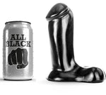 Dildo realista negro de 14 cm