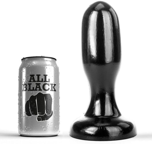 Plug Anal Todo Negro 19,5 Cm