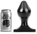 All Black Plug Anal 16x8 Cm