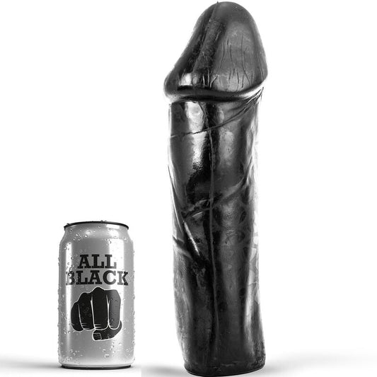 All Black Dong 28 Cm Sem Testículos