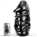 Pene anal negro de 33 cm