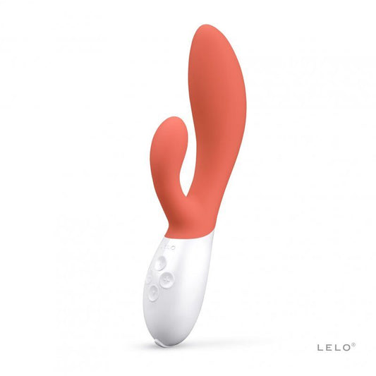 Lelo Ina 3 Vibrador de Coelho Coral de Luxo