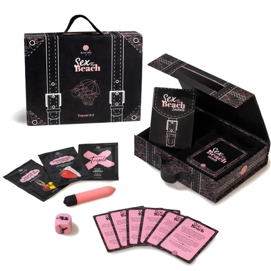 Secretplay Kit de Viagem Sexo Na Praia (es/en/de/fr/nl/pt)