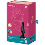Satisfyer Vibrador Plug Ilicious 2 Plug Negro