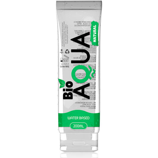 Bioaqua - Lubrificante Ingredientes Naturais à  Base de Água 200 ml