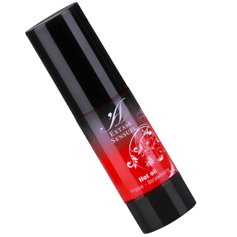 Extase Sensual - Óleo Estimulante de Calor de Morango 30 ml