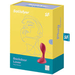 Satisfyer Plug Vibratório Backdoor Lover Vermelho