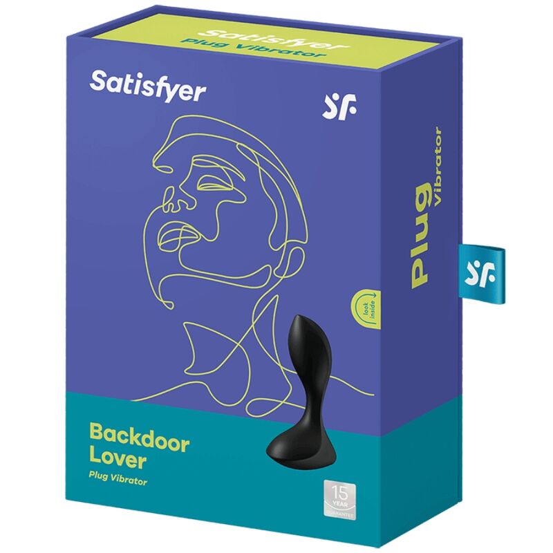Satisfyer Plug Vibratório Backdoor Lover Preto