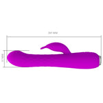Pretty Love Vibrador Ove Molly Com Rotao Recarregvel
