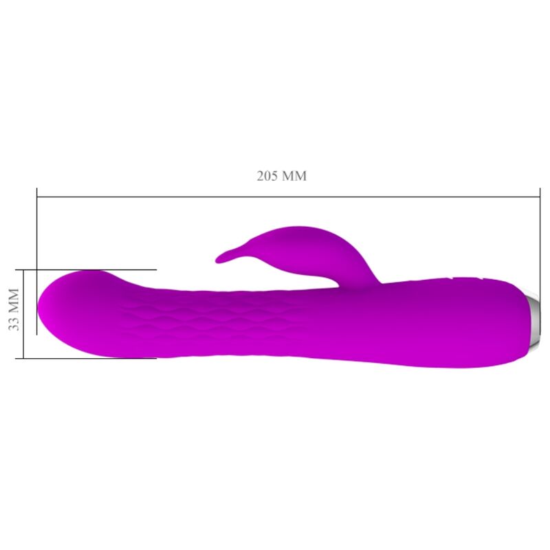 Pretty Love Vibrador Ove Molly Com Rotao Recarregvel