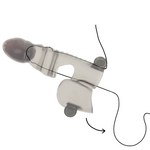 Ohmama - Funda para Pene y Testículos con 3 Motores