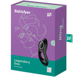 Satisfyer Vibrador de Anéis Lendrio Duo Preto