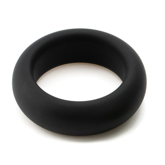 Je Joue - Anel de Galo de Silicone de Esticao Mxima - Preto