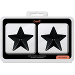 Coquette Chic Desire Cobertores de Pezones Black Stars