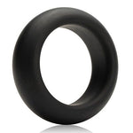 Je Joue - Anel de Galo de Silicone de Esticao Mxima - Preto