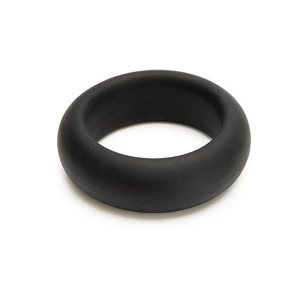 Je Joue - Anel de Galo de Silicone de Esticao Mxima - Preto