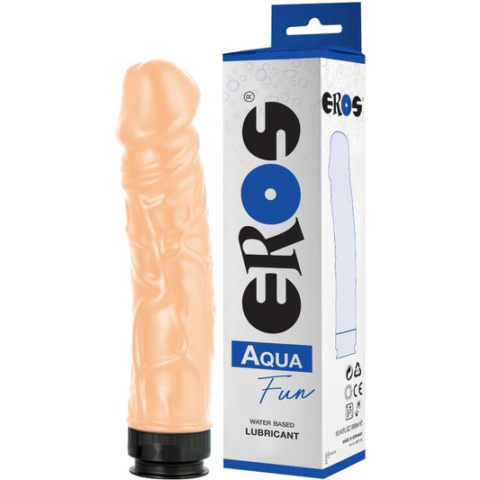 Dildo Eros Aqua Fun y Lubricante a Base de Agua