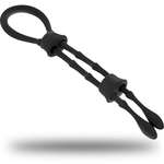 Ohmama Fetish - Cord-Cock de Silicona y Anillo para Testículos