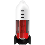 Jamyjob Rocket Masturbador Tecnología de Compresión Suave y Vibración