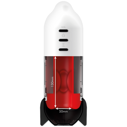Jamyjob Rocket Masturbator Tecnologia de Compresso Suave e Vibrao