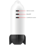 Jamyjob Rocket Masturbador Tecnología de Compresión Suave y Vibración
