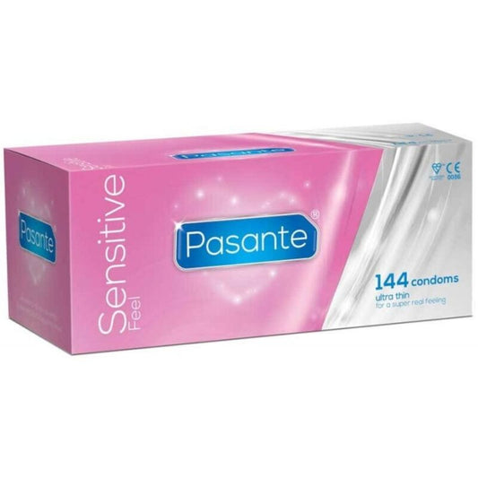 Pasante de Preservativos Ultrafinos Sensíveis 144 Unidades