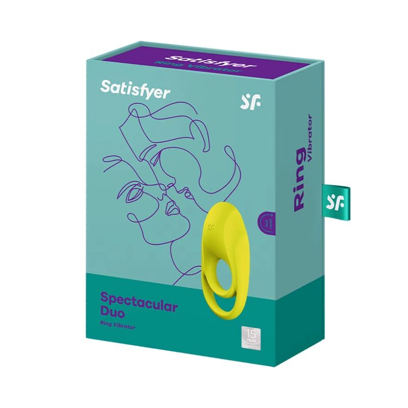 Satisfyer Spectacular Duo Ring Vibrador Amarillo