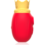 Intense Estimulador de Clitório 10 Frequências de Lambedura e Suco - Vermelho