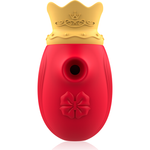 Intense Estimulador de Clitório 10 Frequências de Lambedura e Suco - Vermelho