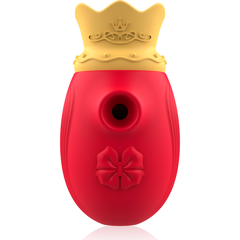 Intense Estimulador de Clitório 10 Frequências de Lambedura e Suco - Vermelho