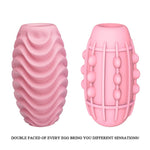Pretty Love - Ovo Masturbador Rosa Dupla Face