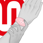Watchme Relógio Com Tecnologia Sem Fio Rosa Suave